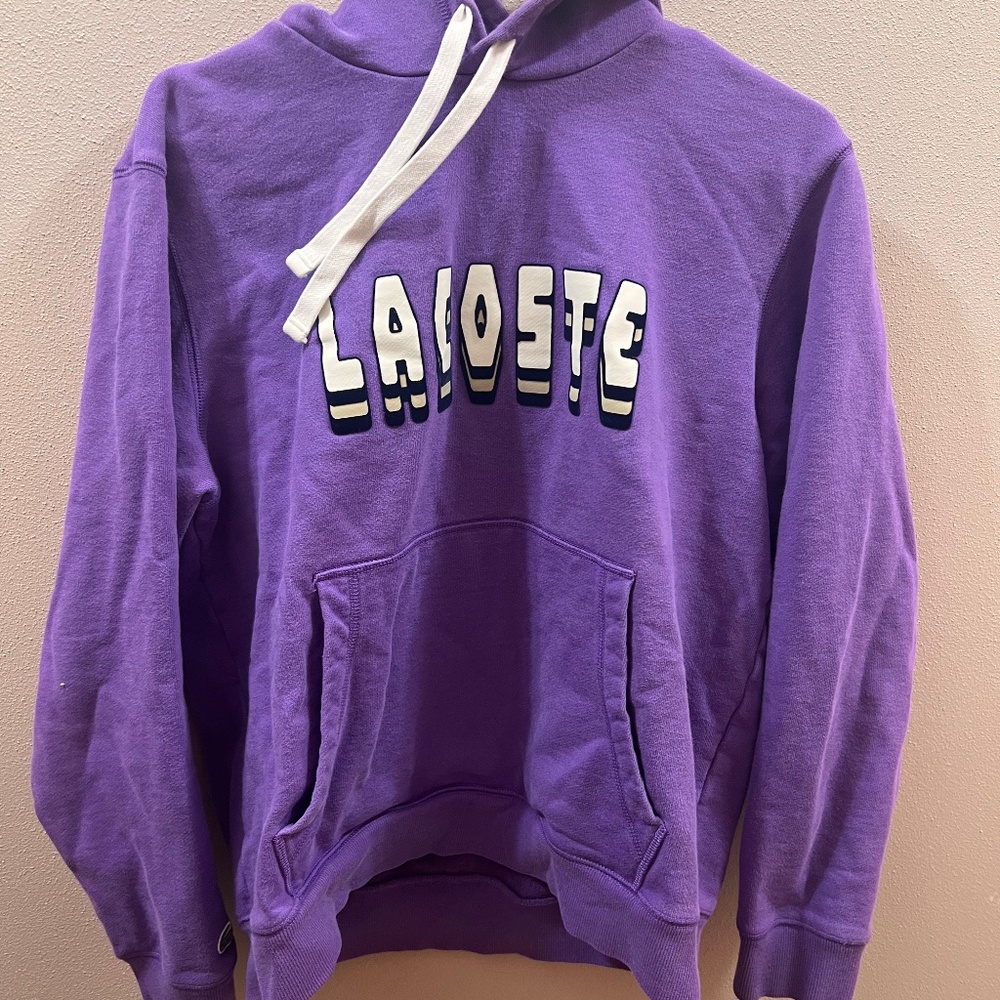 Lacoste Purple Sweatshirt